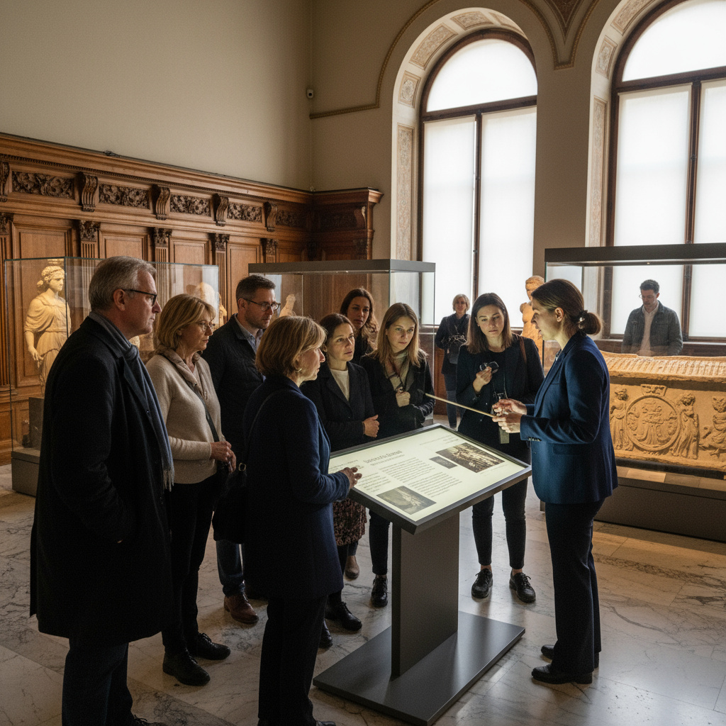 Guided museum visit